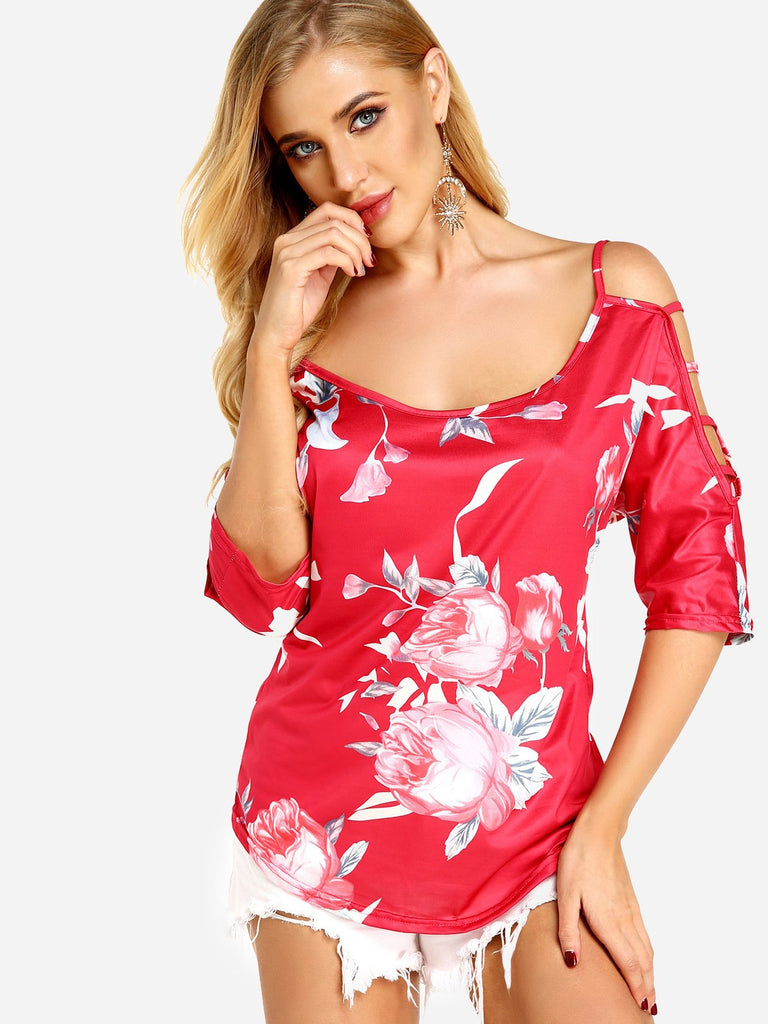 Ladies Lace Up Top