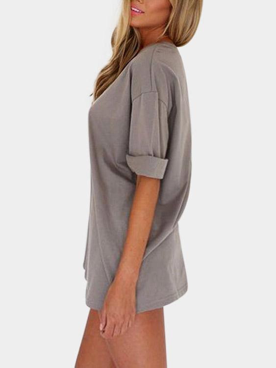Womens Grey Mini Dresses