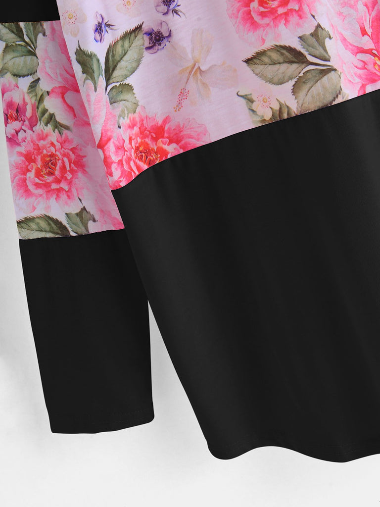 Womens Floral Print T-Shirts