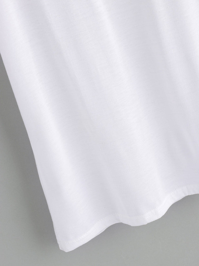 Ladies White T-Shirts