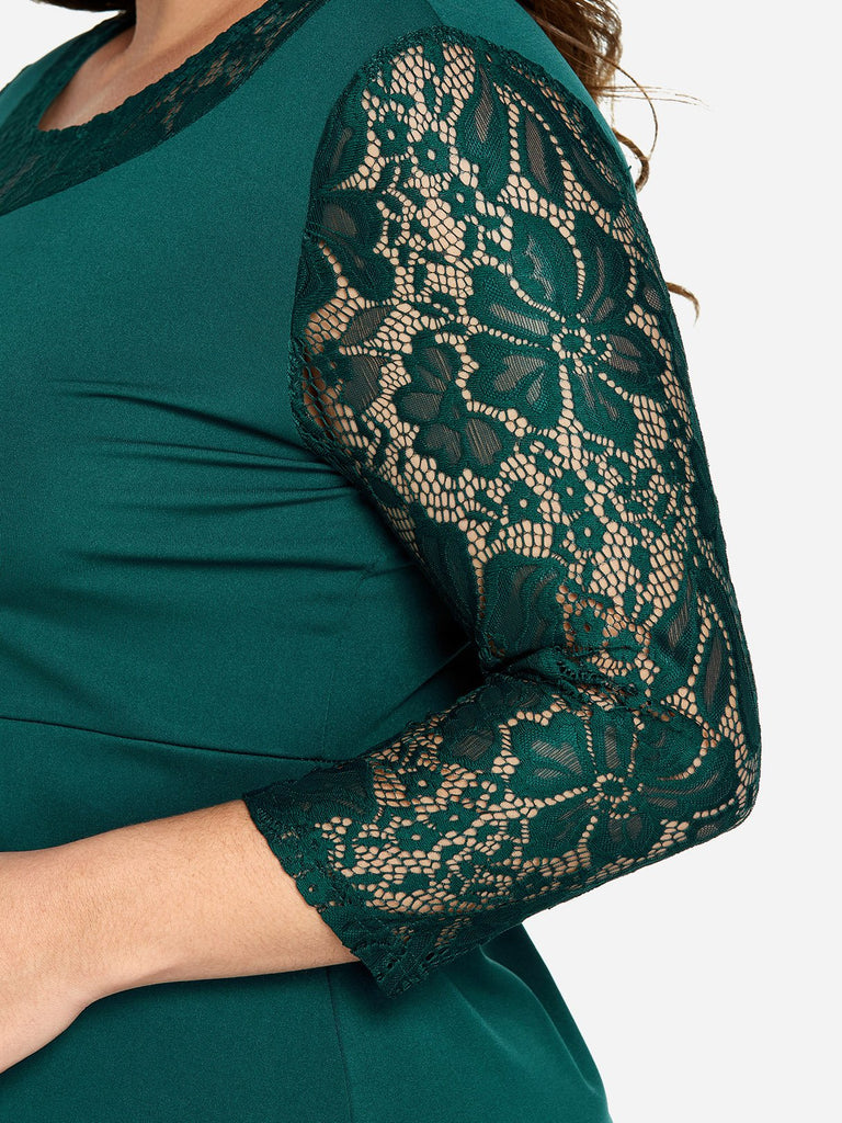 Womens Green Plus Size Dresses