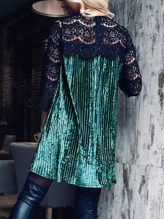 Womens Green Casual Dresses