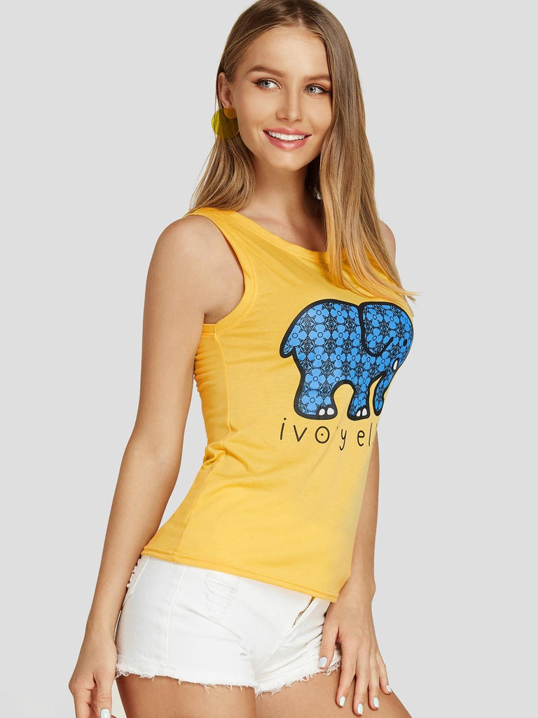 Ladies Sleeveless T-Shirts