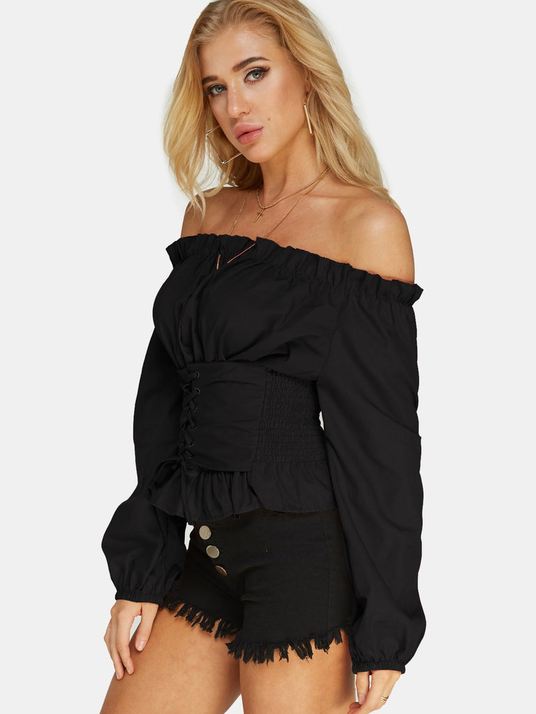 Ladies Black Blouses
