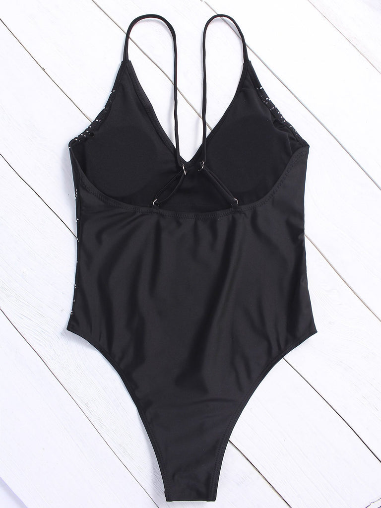 Womens Black One-Pieces