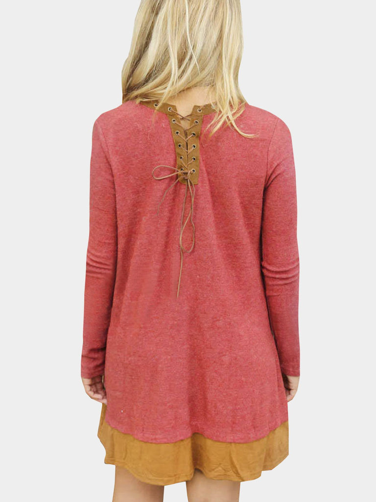 Womens Red Midi Dresses