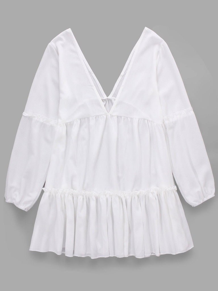 Womens White Mini Dresses