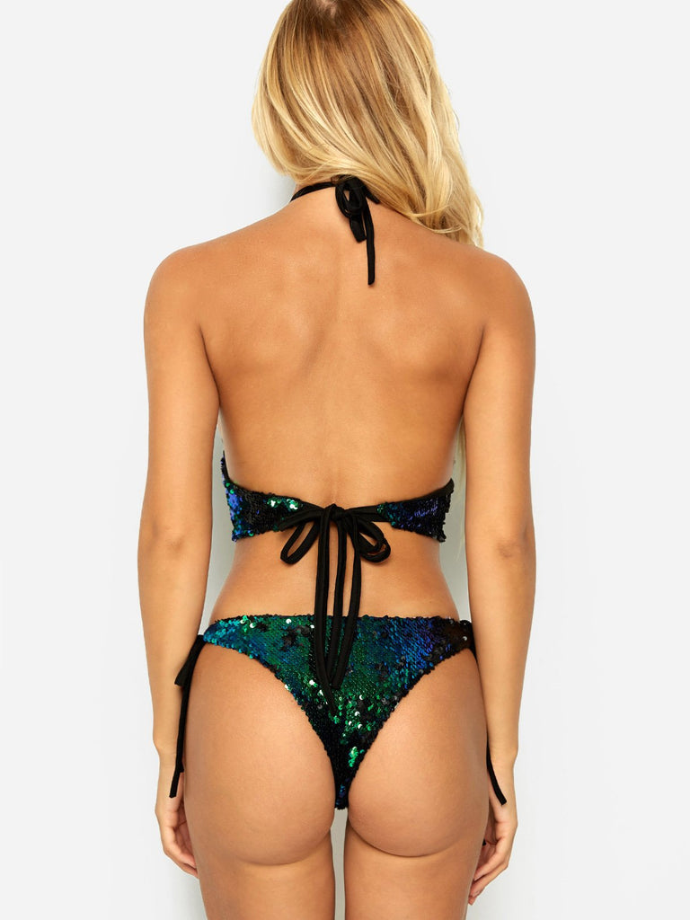 Womens Green Bikinis