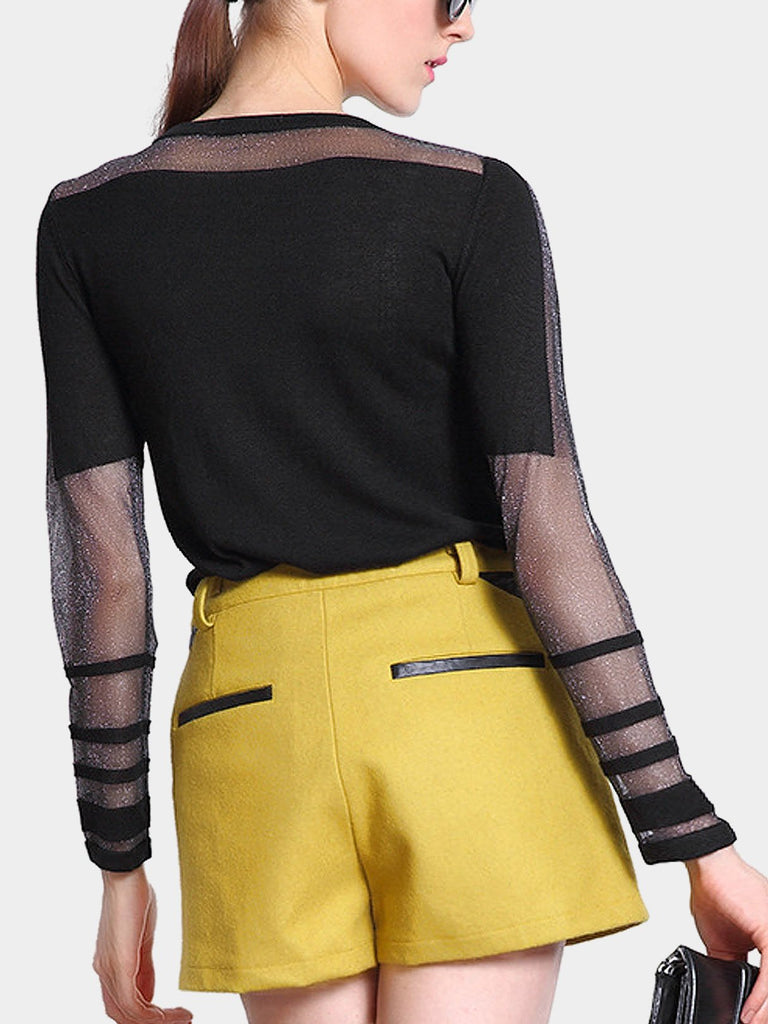 Womens Black T-Shirts