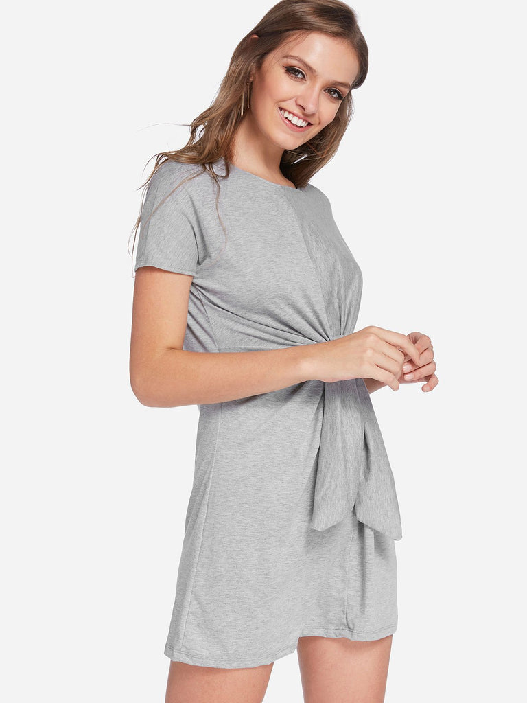 Ladies Short Sleeve Casual Dresses