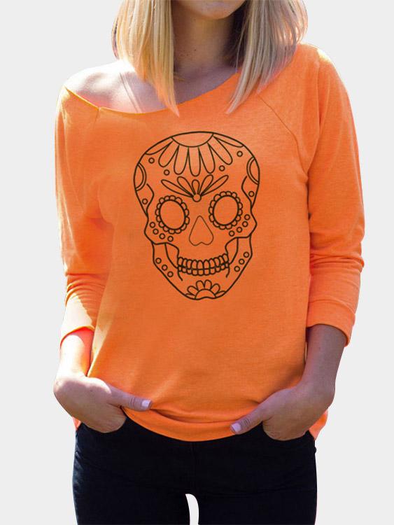 Womens Orange T-Shirts