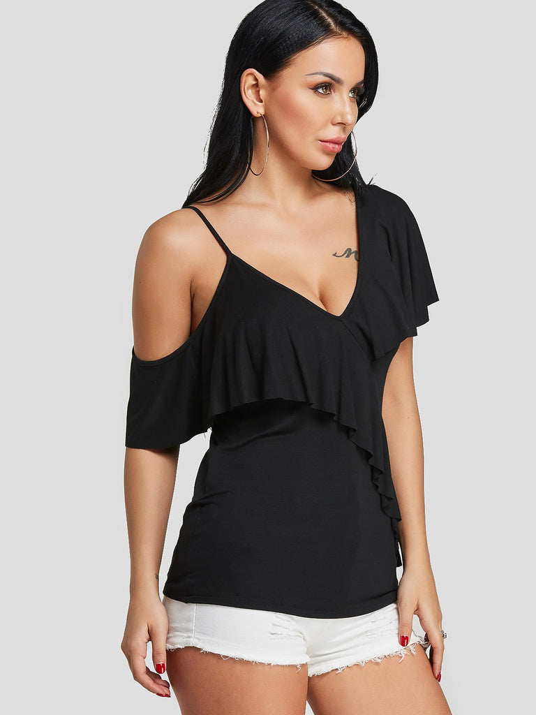 Ladies Black Blouses