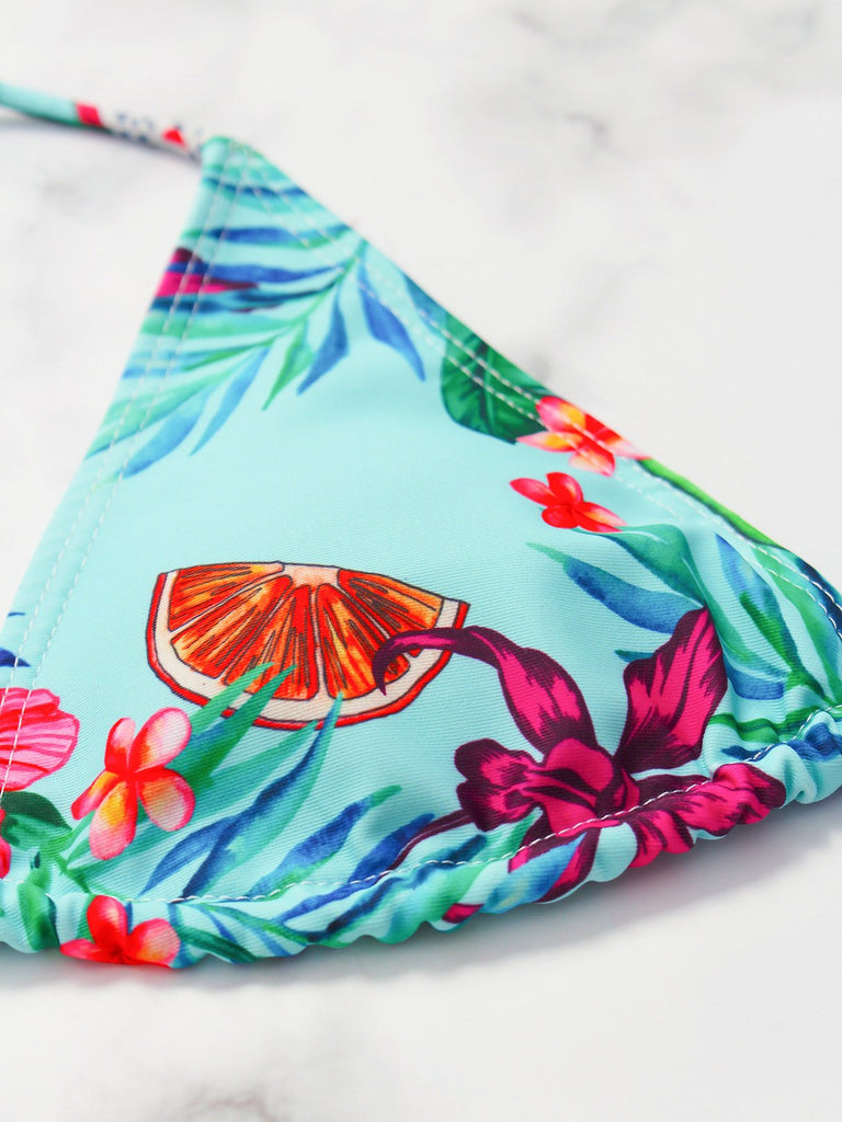 Ladies Blue Bikinis