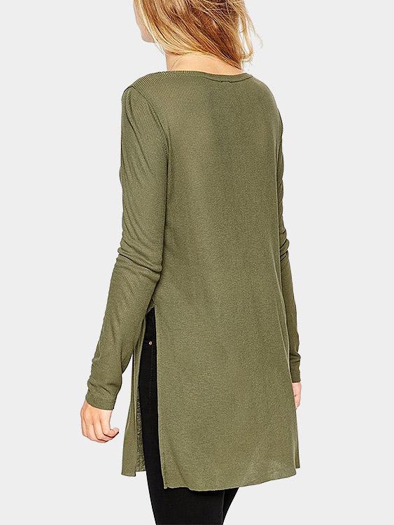 Womens Army Green T-Shirts
