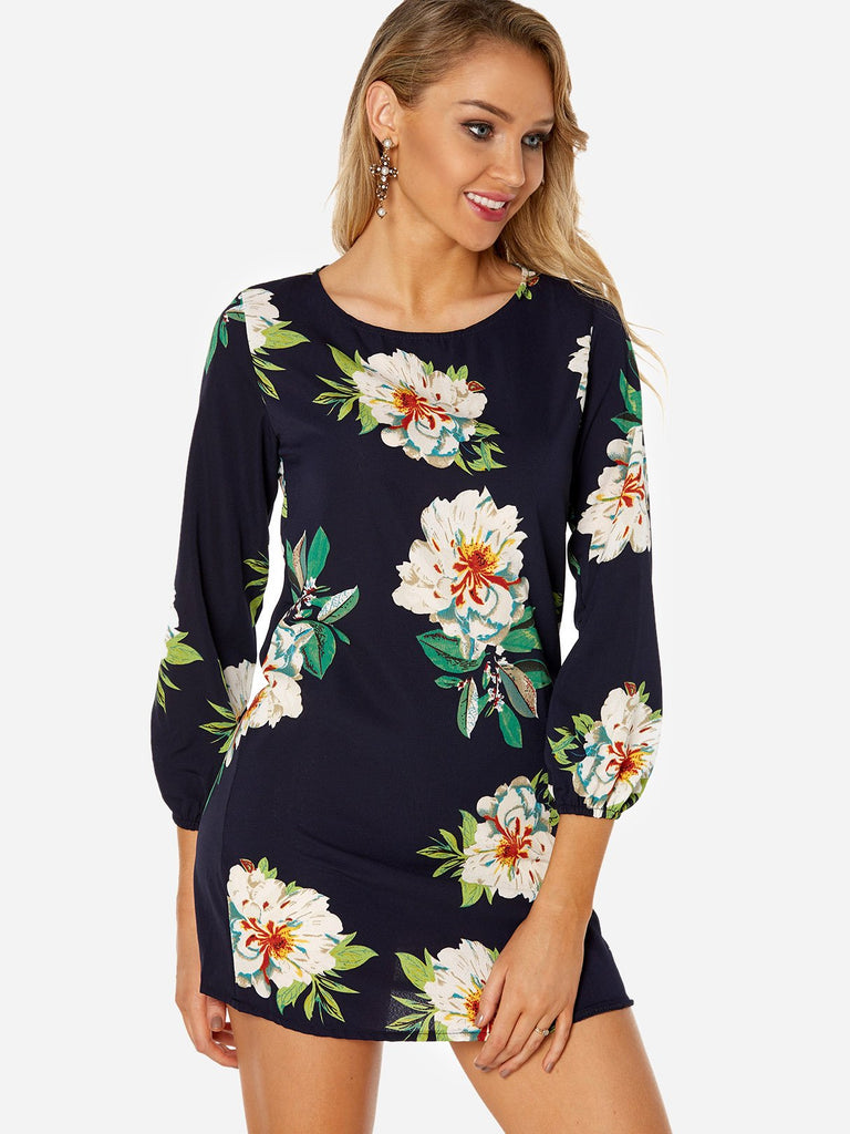 Womens Floral Print Dresses