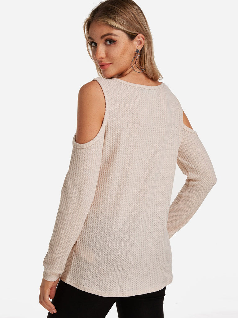 Womens Beige T-Shirts