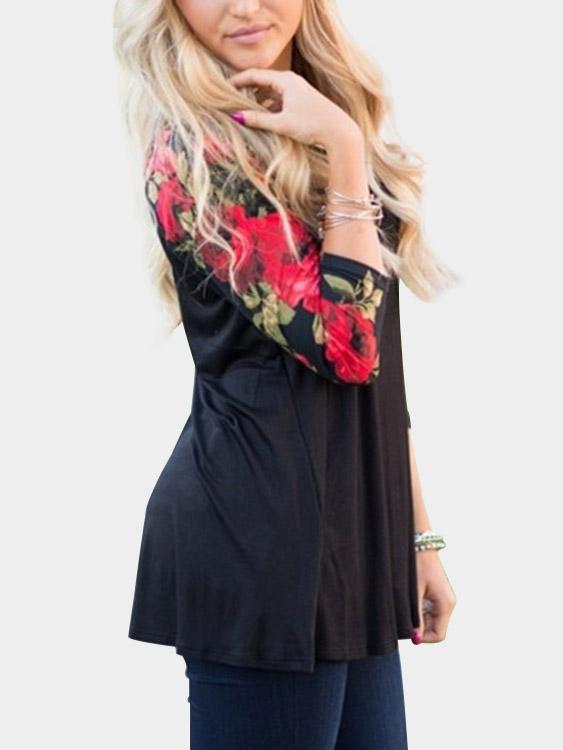 Ladies Black T-Shirts