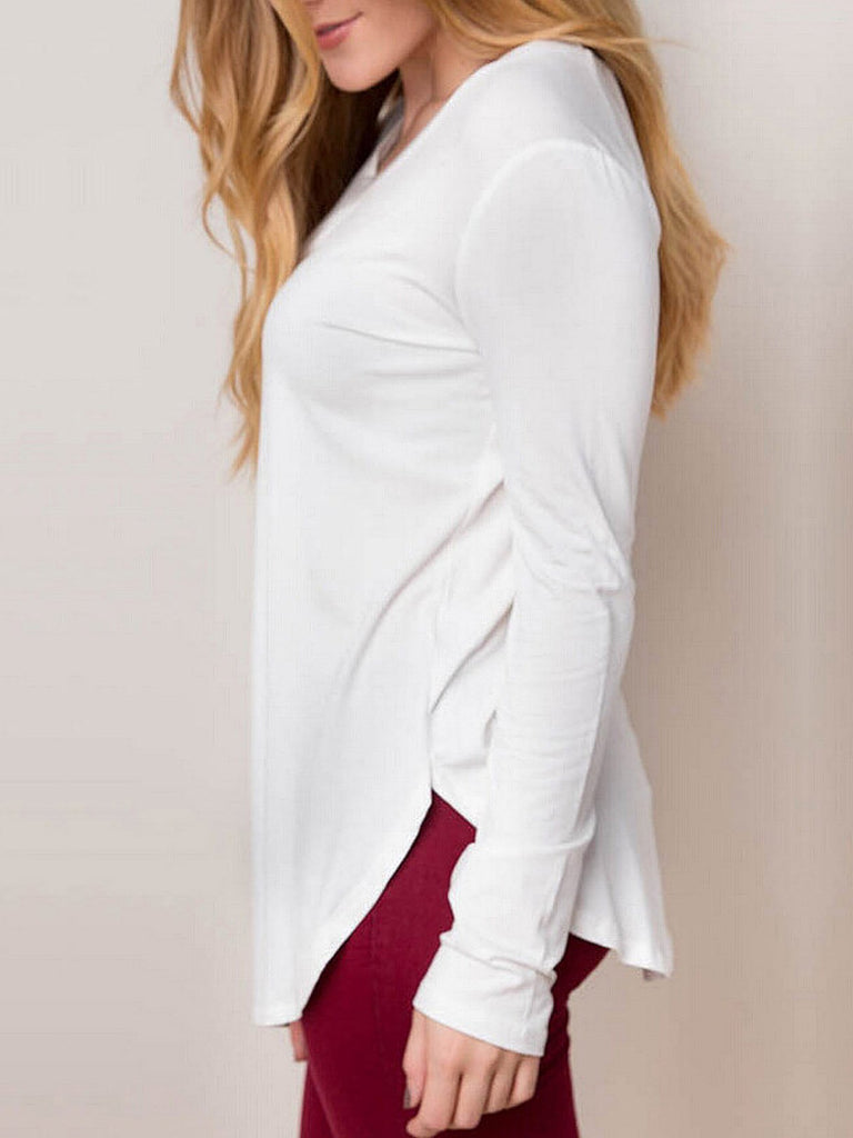 Womens White T-Shirts