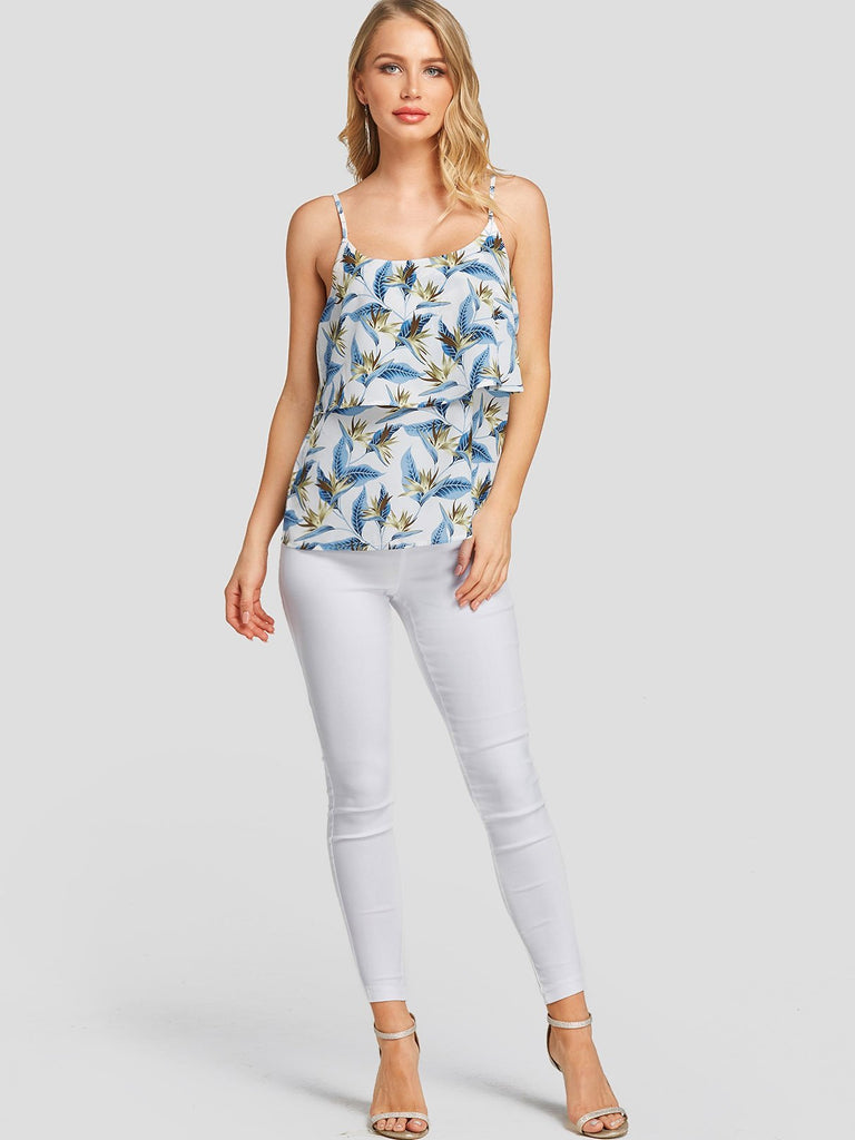 Womens White Camis