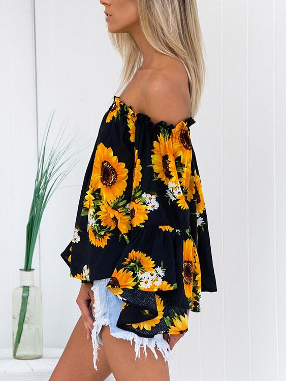 Ladies 3/4 Sleeve Blouses