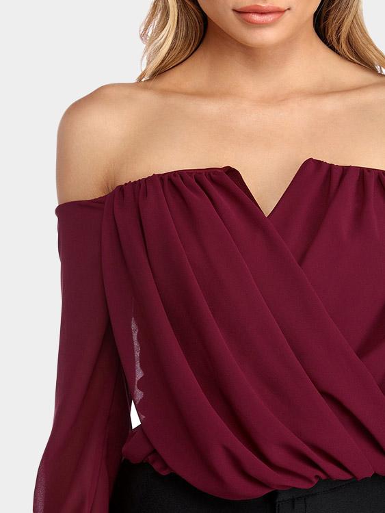 Ladies Long Sleeve Blouses