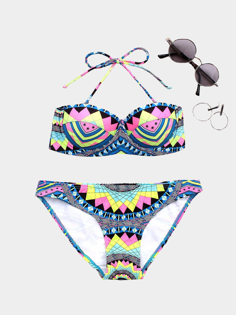 Ladies Sleeveless 2 Piece Bikini