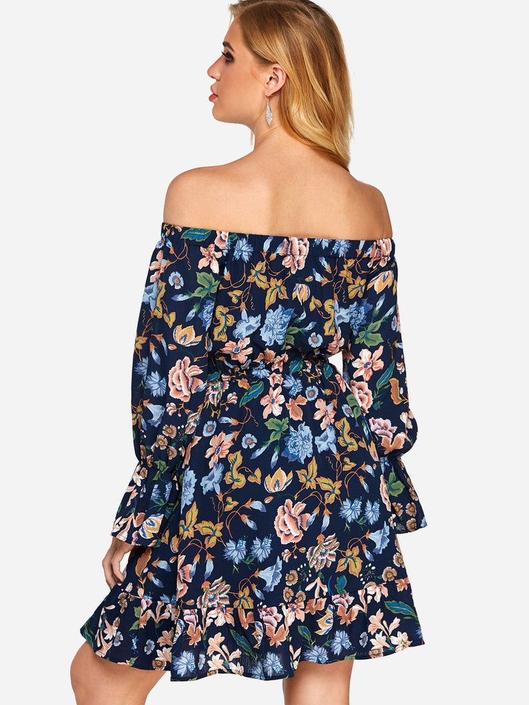 Womens Floral Floral Dresses