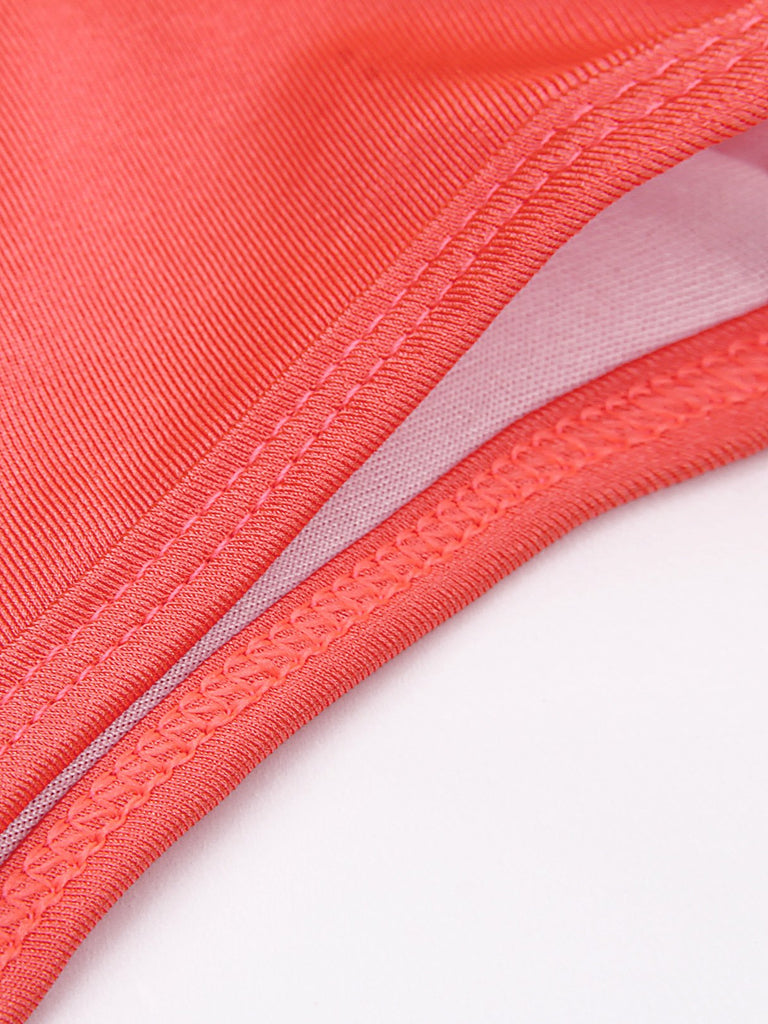 Cut Out Side High Waisted Bikini