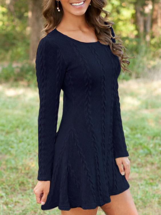 Ladies Navy Mini Dresses