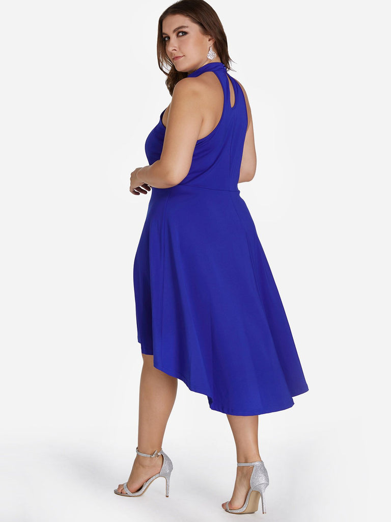 Purple Plus Size Prom Dresses