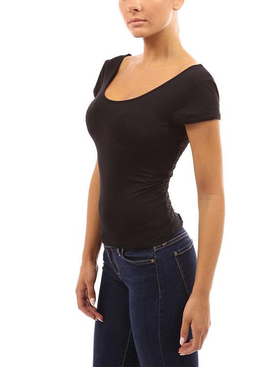 Ladies Black T-Shirts