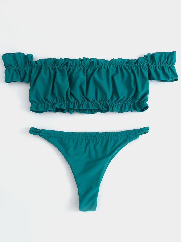 Womens Green Bikinis