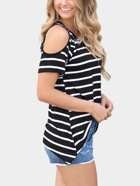 Womens Black T-Shirts
