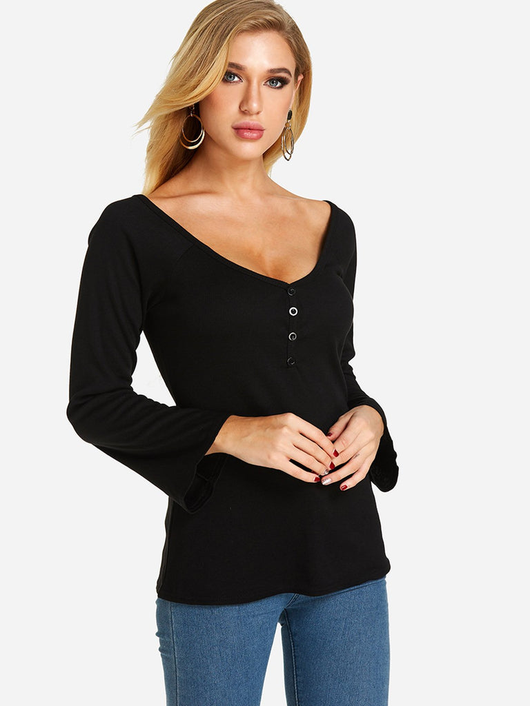 Womens Long Sleeve Top