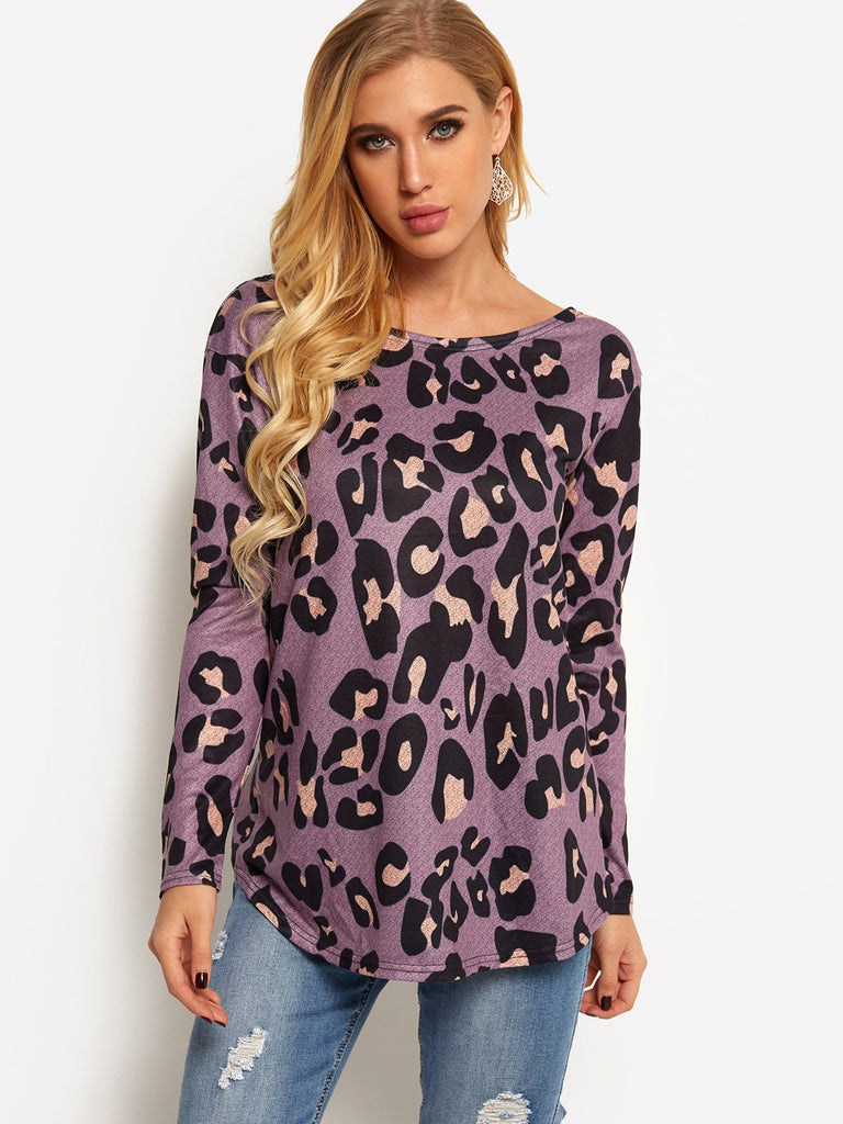 Ladies Leopard T-Shirts