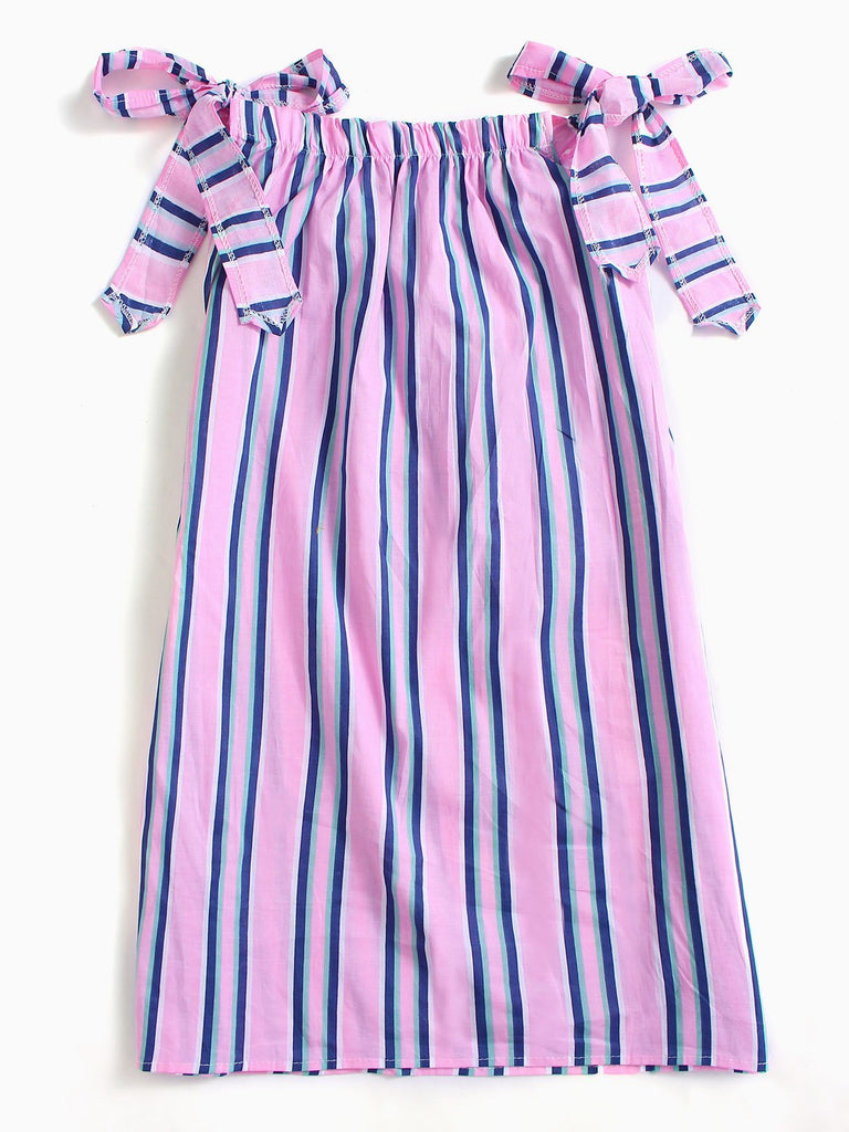 Womens Pink Off The Shoulder Dresses