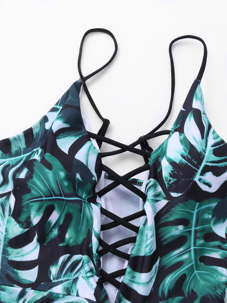 Womens Floral Print Bikinis