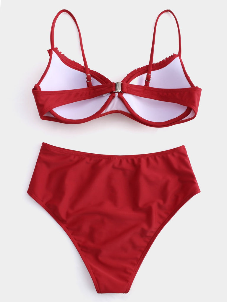 Womens Sleeveless Bikini Sets