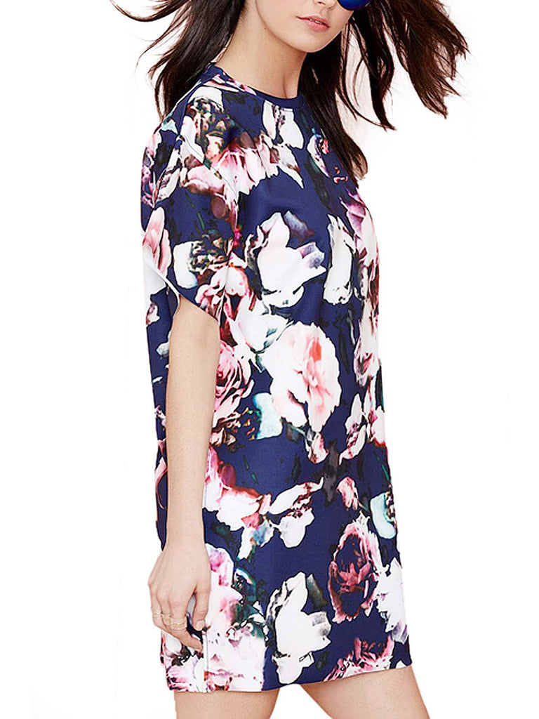 Womens Multi Floral Dresses