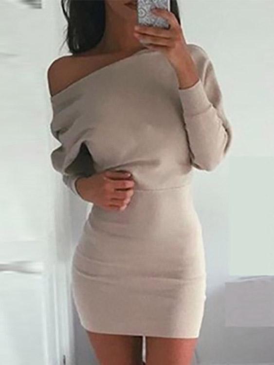 Womens Khaki Mini Dresses