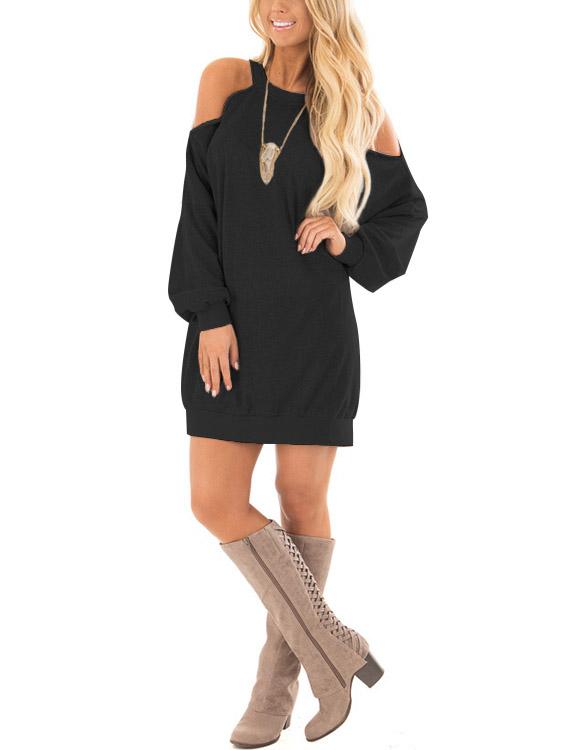 Ladies Long Sleeve Shirt Dresses