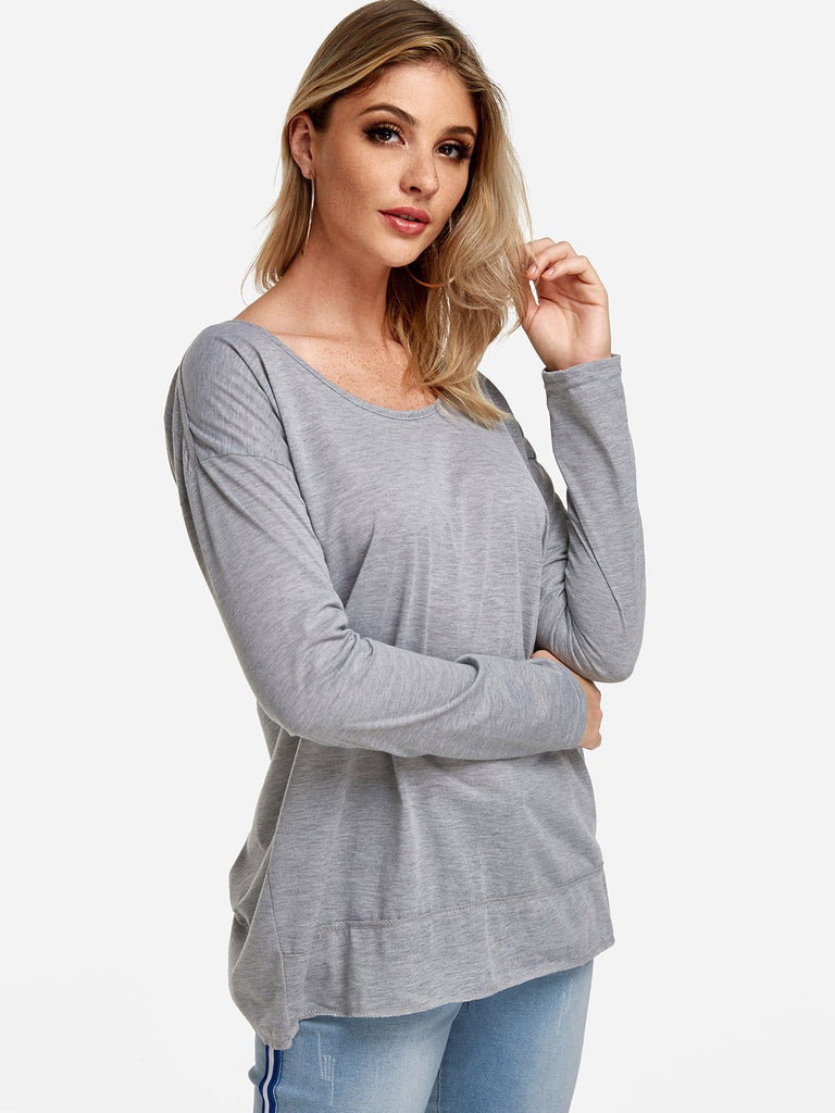 Ladies Grey T-Shirts