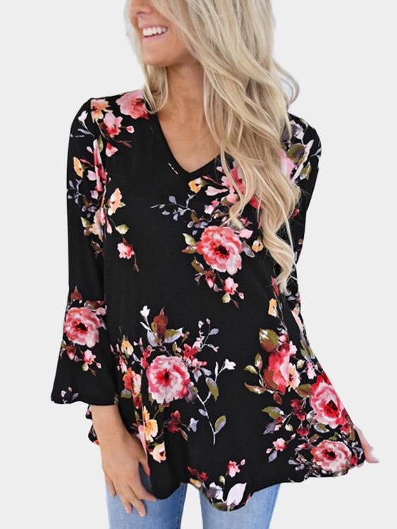 Ladies Long Sleeve Blouses