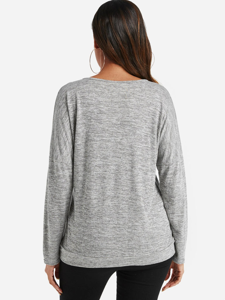 Womens Grey T-Shirts