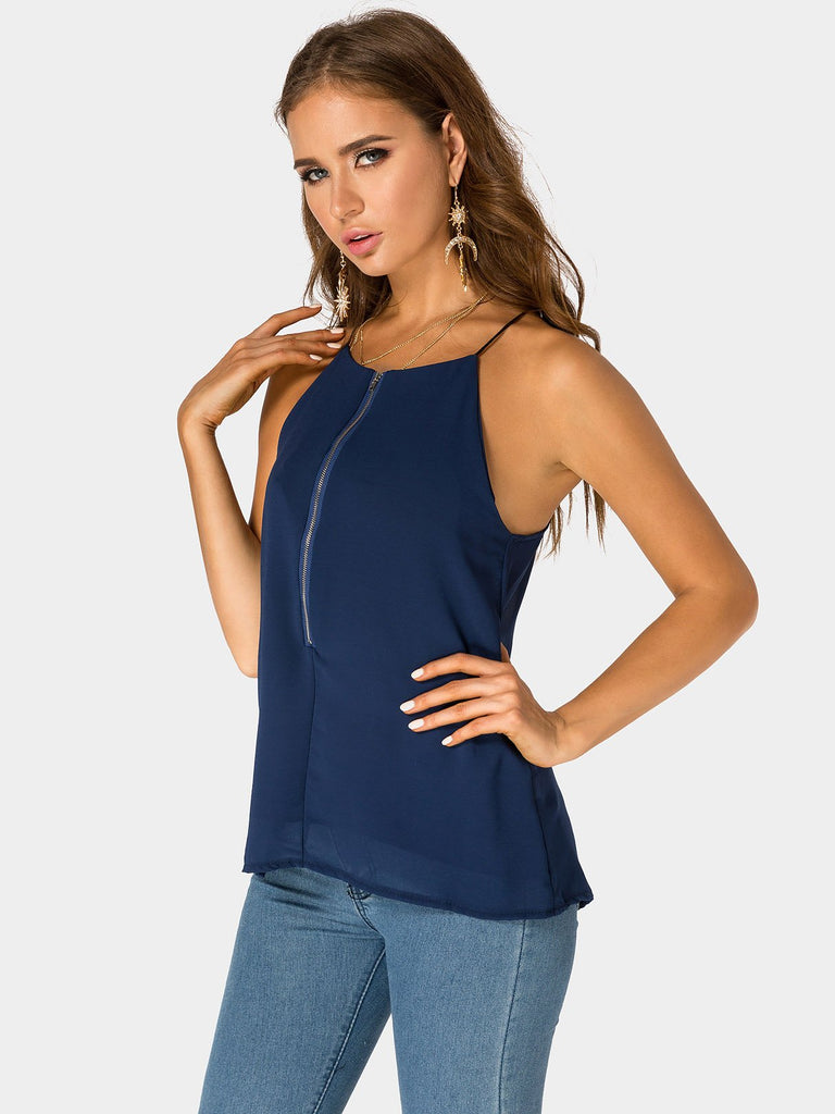 Ladies Navy Camis