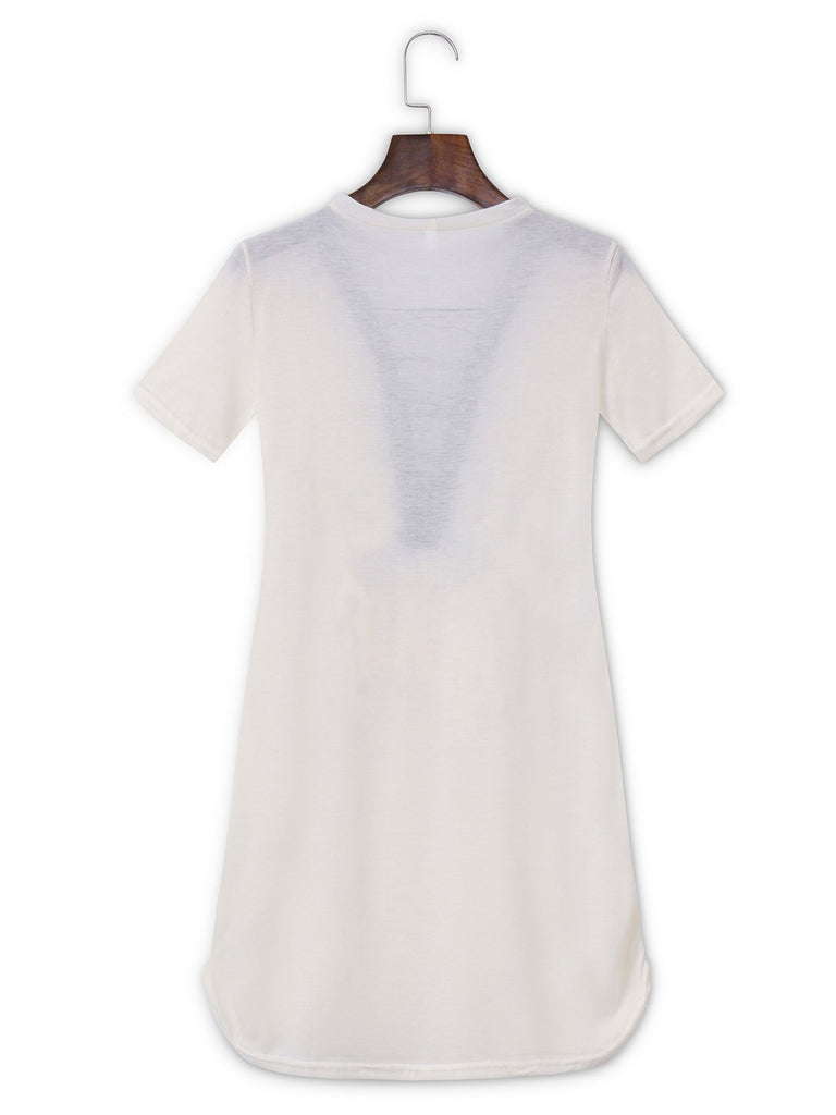 Ladies Apricot Mini Dresses