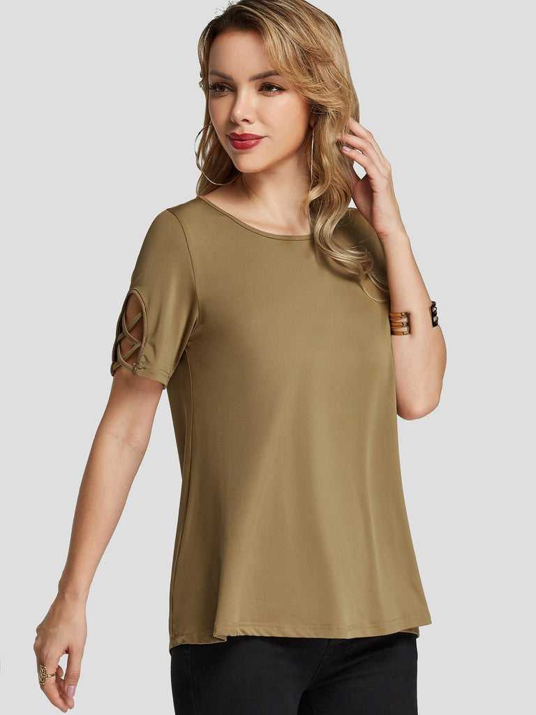 Ladies Camel T-Shirts