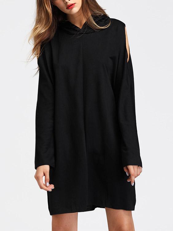 Ladies Long Sleeve Shirt Dress