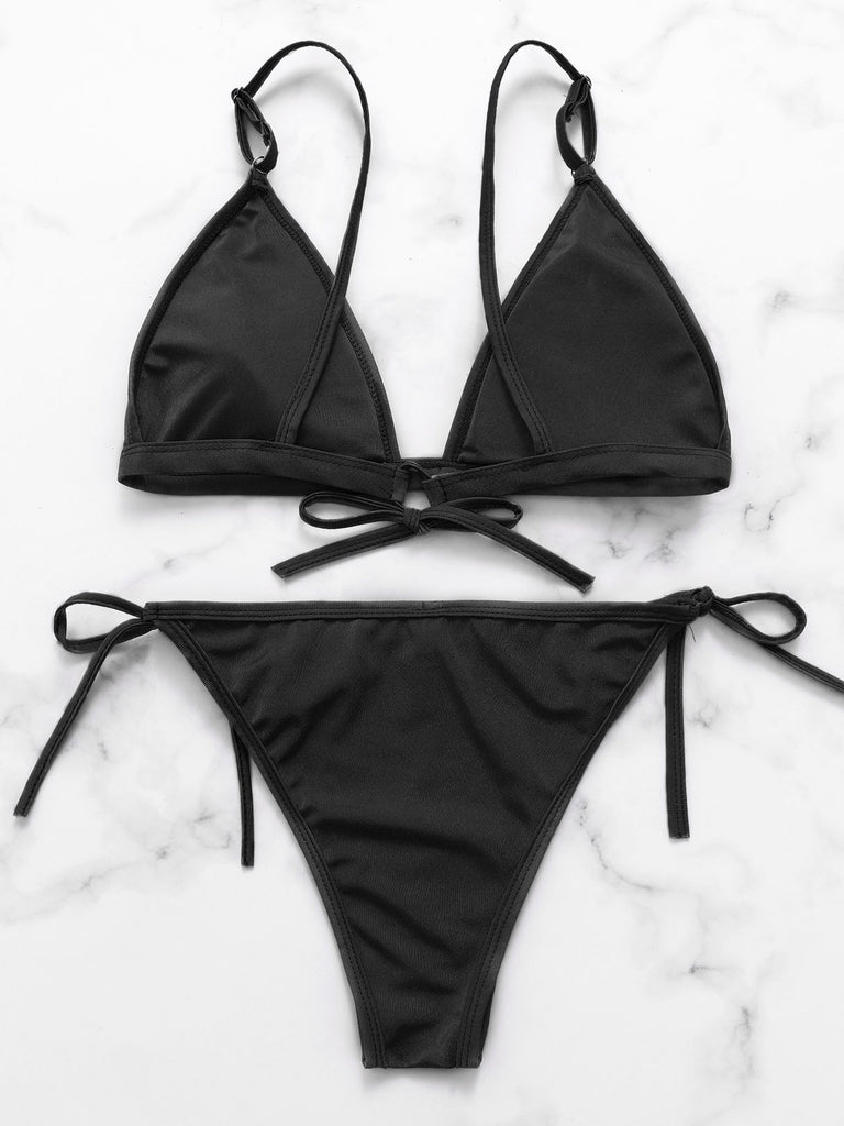 Womens Black Bikinis