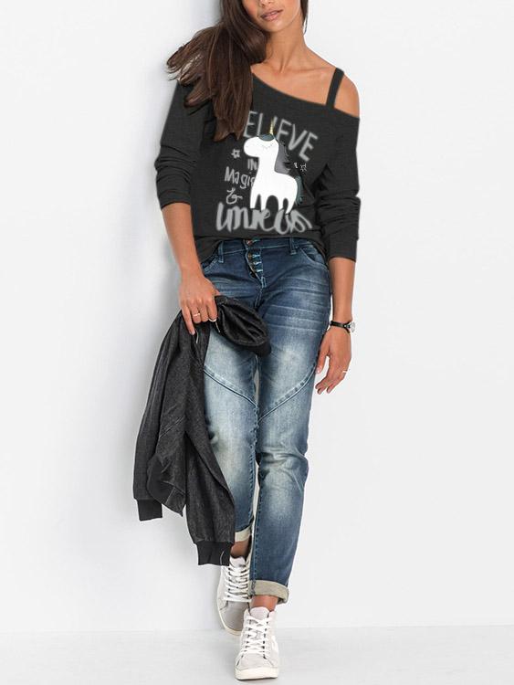 Ladies Grey T-Shirts